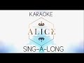 Bianca Ryan - Alice (Karaoke Version)