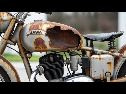 JAWA Full restoration | Restored JAWA Motorcycle | Old Bike Restoration And Repair