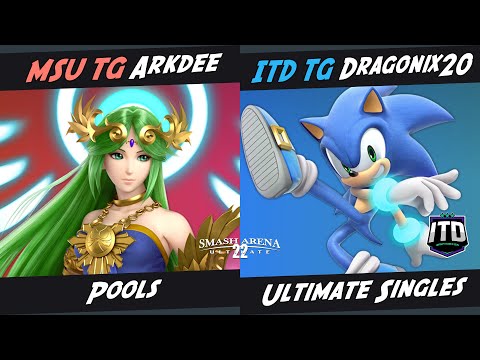 SAU22: Pools - MSU| TG Arkdee (Palutena) Vs. ITD| TG Dragonix20 (Sonic)