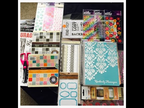 STICKER HAUL for MY ERIN CONDREN PLANNER! Video