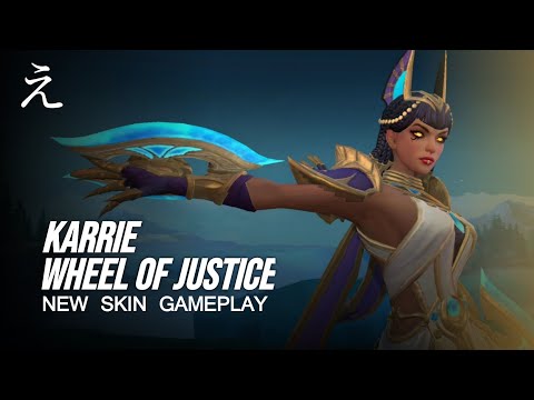 Karrie - Wheel Of Justice | S23 First Purchase | Mobile Legends Bang Bang