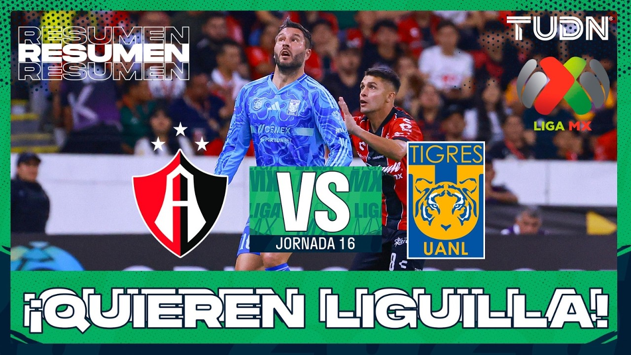 Atlas vs Tigres UANL Highlights