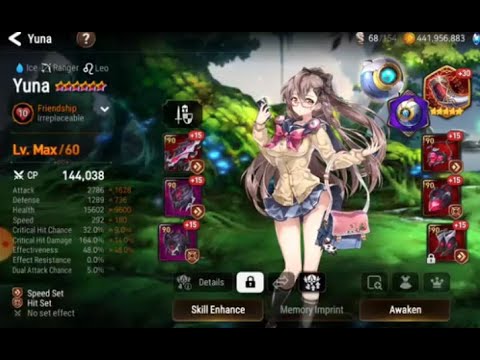 [Epic Seven] Yuna Gab Cleave! Fast Champ to Emperor climb!