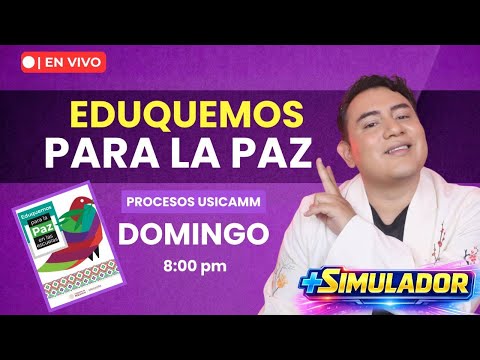 🔥PROCESOS USICAMM | EDUQUEMOS PARA LA PAZ EN LAS ESCUELAS