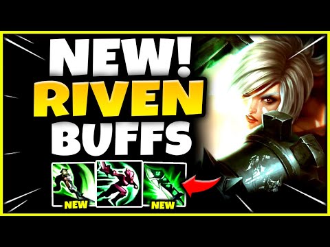 *NEW* RIVEN CAN NOW 1V9 EASIER THAN EVER (NEW RIVEN BUFFS)