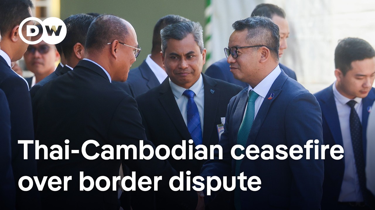 Thailand-Cambodia ceasefire takes effect after 20 days of deadly clashes | DW News