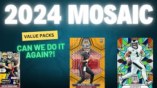 2024 Mosaic Football Case Rip! 🏈 Tons of Color &amp; Top Rookie Hits! 🔥