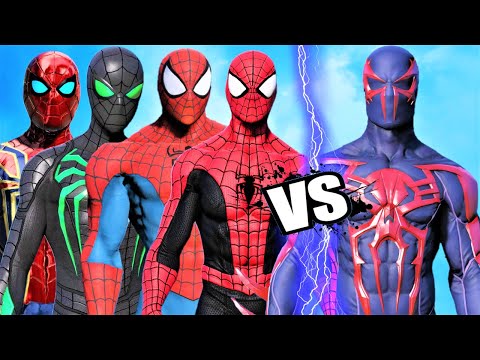 TEAM SPIDER-MAN  vs SPIDER-MAN 2099