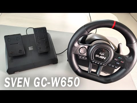 SVEN GC-W650 + 2 pedal set USB Black