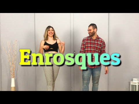 CLASES de BACHATA NIVEL INICIO - Cap.1 "Los enrosques". En 10 minutos I APRENDE Bachata