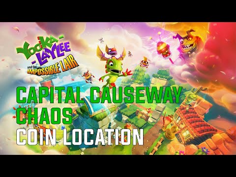 Yooka-Laylee and the Impossible Lair | Capital Causeway - Chaos | Coin Location