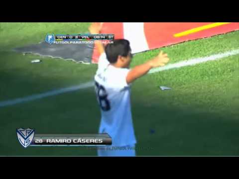 Gol Caseres - Rosario Central 0 Vs Vélez Sarsfield 3