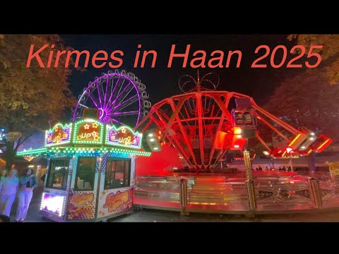 Rundgang über die Kirmes in Haan 2025 🎢🎡🎠 #Kirmes #Haan