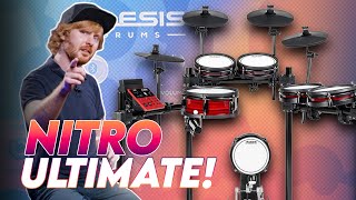 Video thumbnail for The NEW Alesis Nitro Ultimate Brings The Real-Feel! by Gear4music Drums