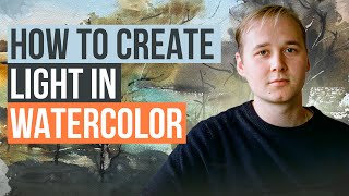STEP BY STEP Watercolor Tutorial by Prasad Beaven