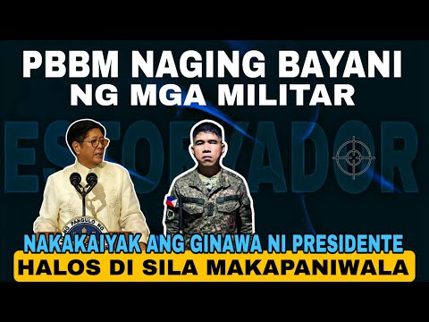 Nakakaiyak ito! PBBM naging BAYANI ng mga Militar halos di sila makapaniwala sa ginawa ni Pres!