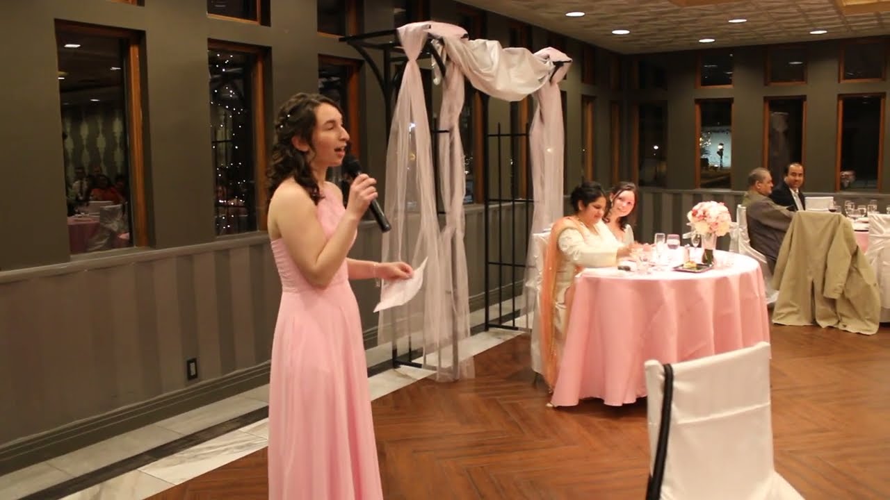Serena's speech at Giuliana & Priyanka's wedding