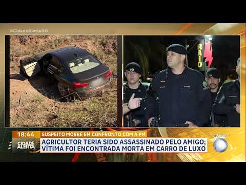Agricultor é encontrado morto no porta-malas de um carro de luxo