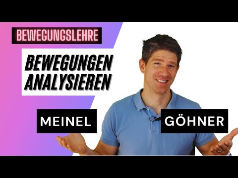 Kinesiology, movement analysis - a comparison of the Meinel and Göhner models - Sports Abitur
