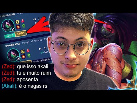 O SEGREDO PRA CARREGAR DE AKALI - NAGASAWA