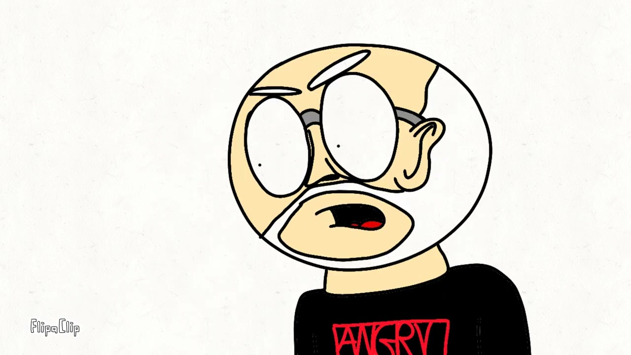 Angry Grandpa Cartoon Oh Hell Nah meme