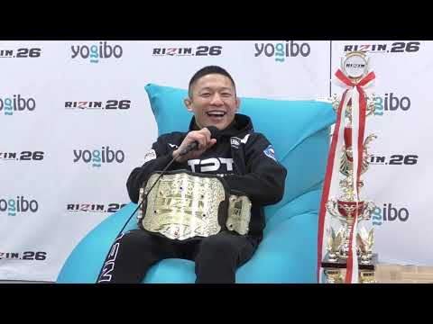 Yogibo presents RIZIN.26　堀口恭司　試合後インタビュー