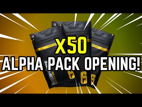 50 Alpha Pack Opening | Rainbow Six Stream Cut