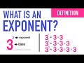 WHAT IS AN EXPONENT IN MATH