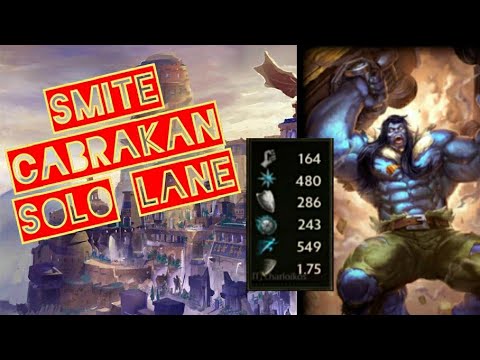 SMITE Cabrakan off tank "build poderosa"