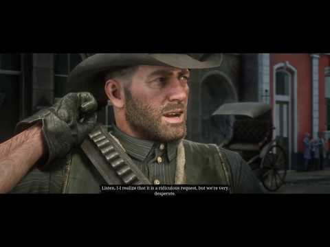Red Dead Redemption 2: Arthur Morgan meets Rains Fall and Eagle Flies