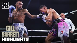 WHAT A FINISH | Jordan Gill vs. Zelfa Barrett Fight Highlights