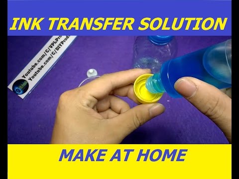 Make Ink Transfer Solution for Make PCB At Home - Forget Iron Method Video