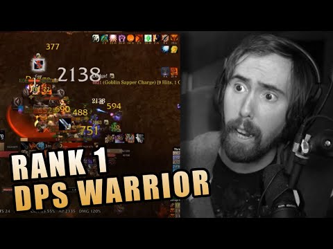 Asmongold watches TOP DPS WARRIOR doing his magic in MOLTEN CORE! - WoW Classic