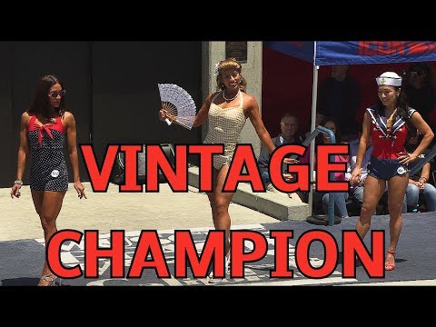 Vintage Swimsuit Class Champion of Muscle Beach