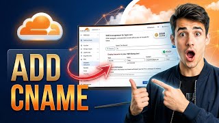 How to add a CNAME record in Cloudflare (Easiest Way)(2026 Guide)