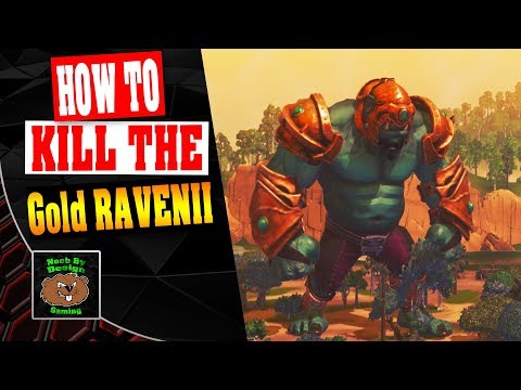 Extinction - How to easily kill the Gold Armored Ravenii