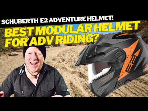 Is It The BEST Flip-Up Helmet for ADVriders? The Schuberth E2 Explorer Helmet Review