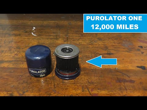Purolator Oil Filter After 12,000 Miles