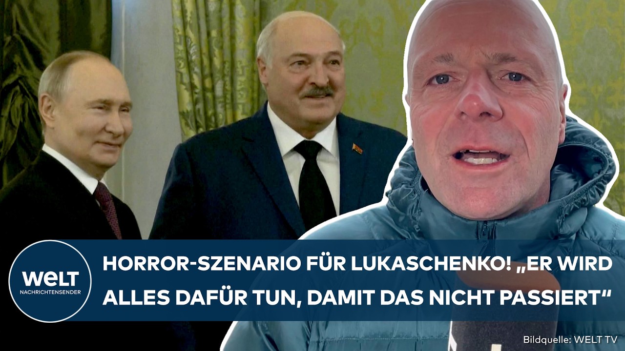 UKRAINE-KRIEG: Horror-Szenario für Kreml-Kumpel Lukaschenko! Das will er um jeden Preis verhindern