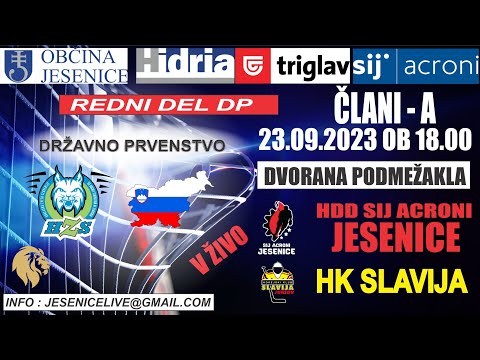 HOKEJ  DP ČLANI    HDD SIJ ACRONI JESENICE  A  -   HDD BLED