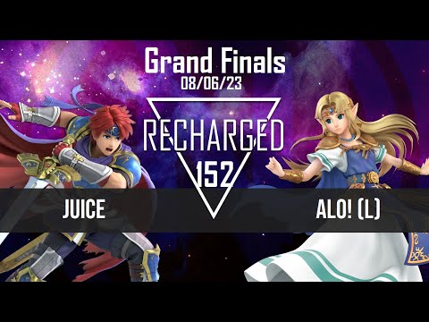 Recharged #152 Grand Finals - Juice (Roy) vs Alo! (Zelda)