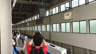 （手振れ注意・鉄道）三田線6500形6501F高島平駅到着