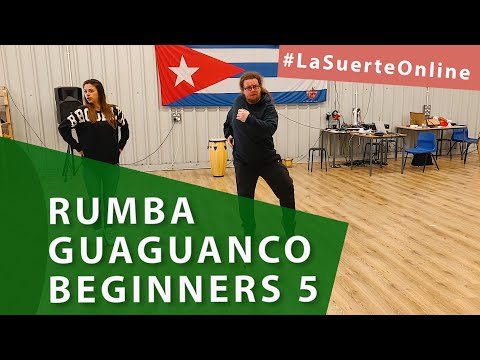 Rumba Guaguanco Beginners - Cuban Rumba, Class 5 #LaSuerteOnline