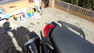 Beowulf exhaust on Aprilia Shiver 750 GT