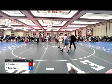 165 Lbs Rr Rnd 2 - Aiden Struchen, Bad Karma Wrestling Club Vs Panagiotis Christakos, South Side W