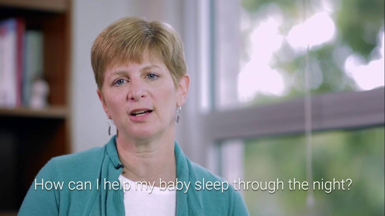 How can I help my baby sleep through the night - Dr. Jodi Mindell