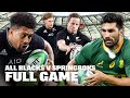IT COMES DOWN TO THE MINUTE All Blacks V Springboks 2021