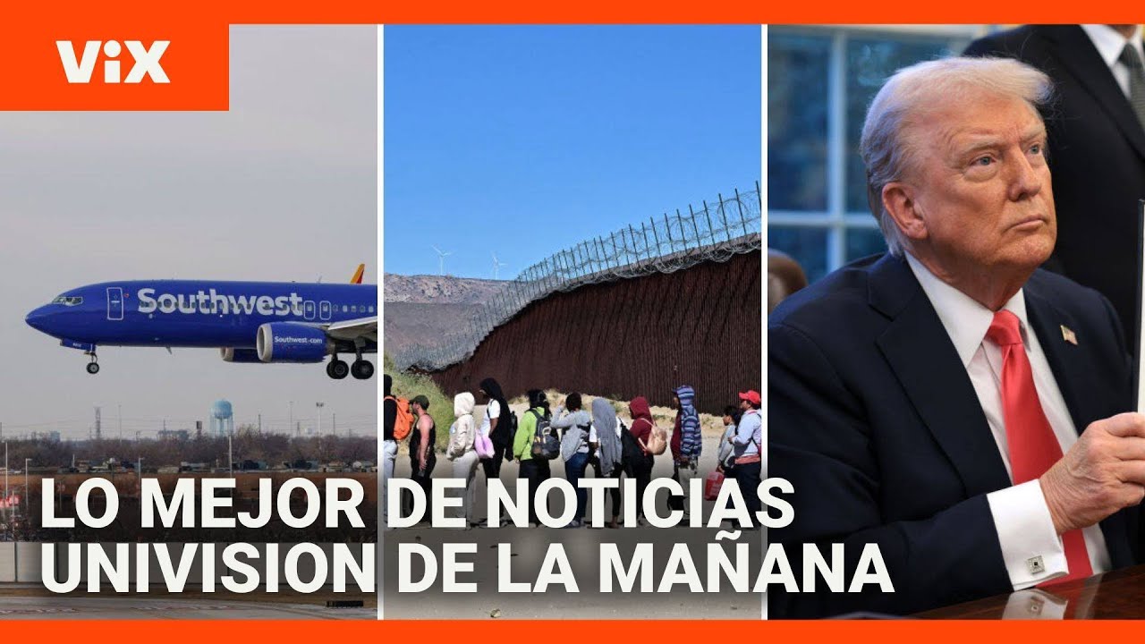 Lo mejor de Noticias Univision de la mañana | miércoles 26 de febrero de 2025
