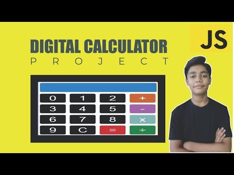Javascript Course Project Based Learning Digital Calculator Using Javascript Project 28