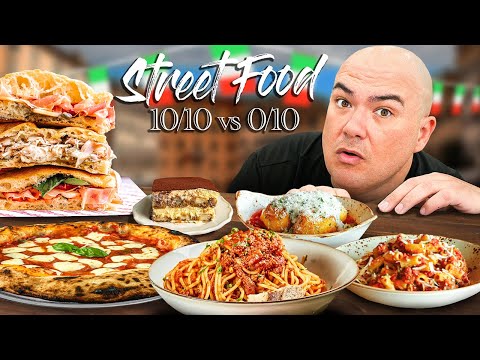 Italian STREET Food!! 🇮🇹 From North to South I tried all.